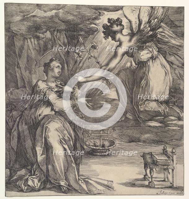 The Annunciation. Creator: Jacques Bellange.