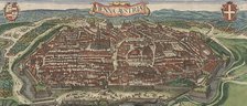 Bird's-eye view of Vienna from North, 1609. Artist: Hoefnagel, Jacob (1575-c. 1630)
