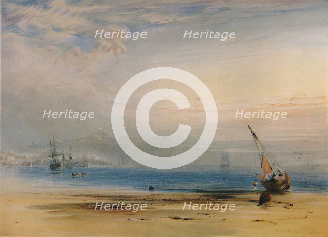 'Scarborough from across the Bay', 1850, (1935). Artist: Anthony Vandyke Copley Fielding.
