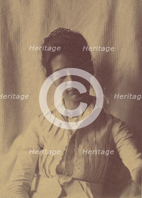 [Mrs. Eakins or Her Sister Doll], 1880s-90s., 1880s-90s. Creator: Thomas Eakins.