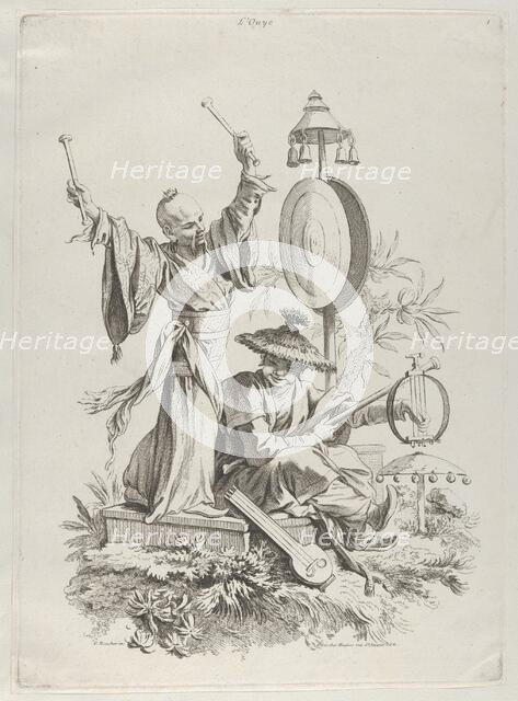 Hearing, 1720-70. Creator: Francois Boucher.