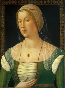 Portrait of a Young Woman, c. 1508. Creator: Girolamo di Benvenuto.