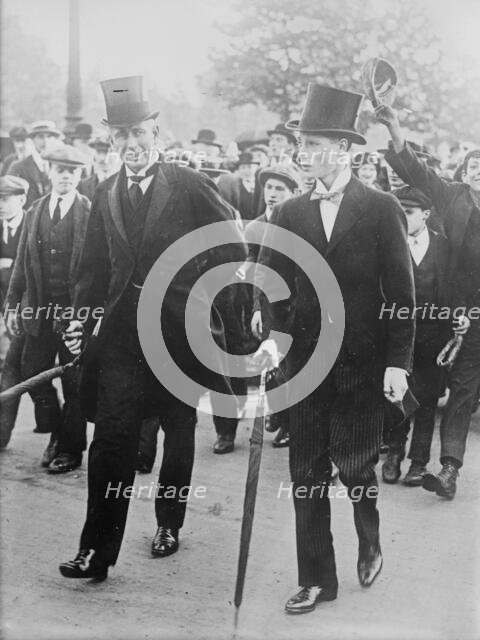 Prince [of] Wales going to Admiralty, between c1910 and c1915. Creator: Bain News Service.
