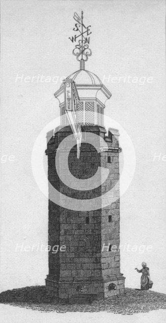 'Ancient Conduit in the High Street, Maidstone, Kent, 1786', 1807. Artist: H Burgess.