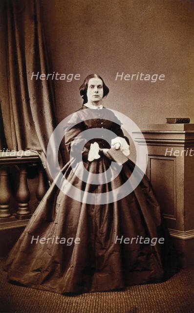 Florence Nightingale (?), c1870s. Creator: Unknown.