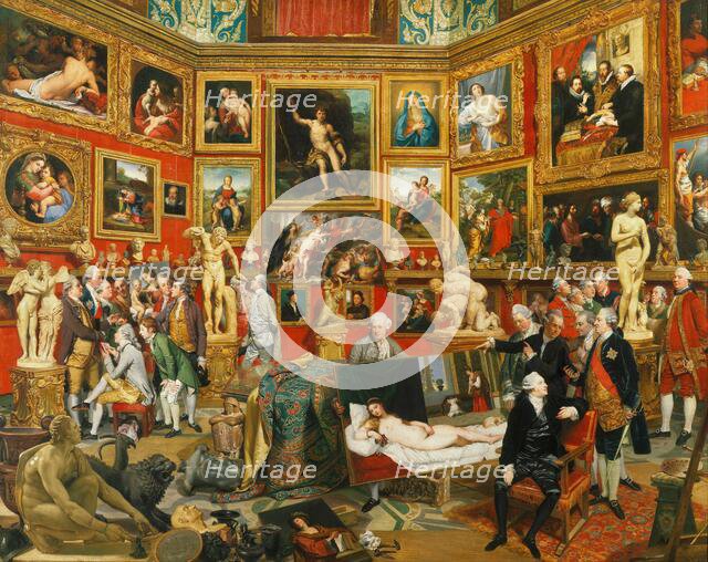 Tribuna degli Uffizi , Between 1772 and 1777. Creator: Zoffani, Johann (1733-1810).