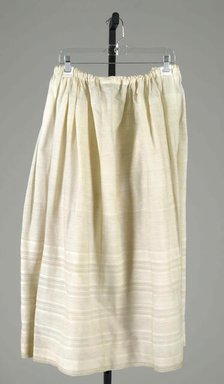 Petticoat, American, 1840-60. Creator: Unknown.