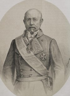 Ramón María Narváez (1799-1868), Spanish general and politician, 1869. Creator: Jose Cuevas.