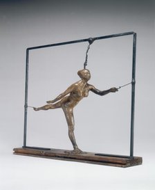 Arabesque over the Right Leg, Left Arm in Front, c. 1885/1890. Creator: Edgar Degas.