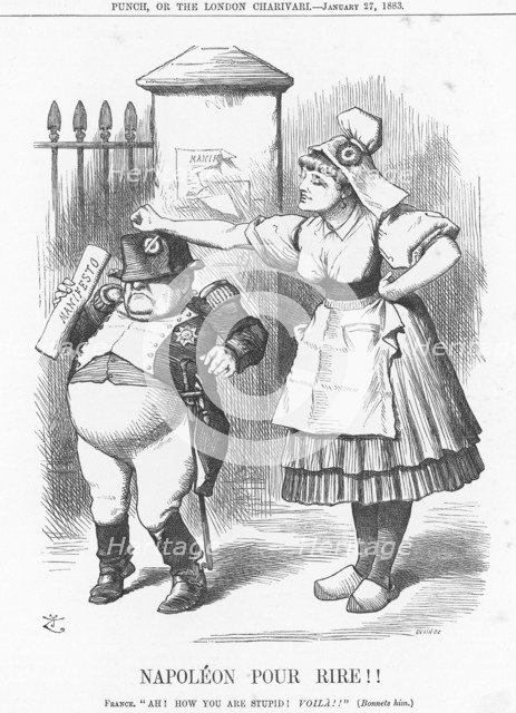 'Napoleon Pour Rire!!', 1883. Creator: Joseph Swain.