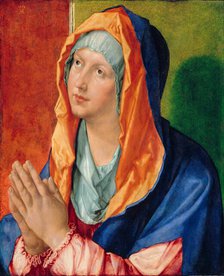 The Virgin Mary in Prayer, 1518. Creator: Dürer, Albrecht (1471-1528).