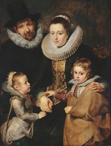 The Family of Jan Brueghel the Elder, 1613-1614. Creator: Rubens, Pieter Paul (1577-1640).