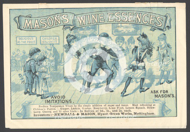 Newball & Mason Wine Essences, 1890s. Artist: Unknown