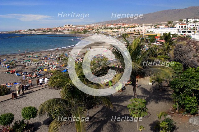 Playa de Torviscas beach, Playa de las Americas, Tenerife, Canary Islands, 2007.