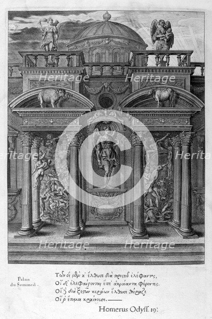 The House of Sleep, 1655. Creator: Unknown.