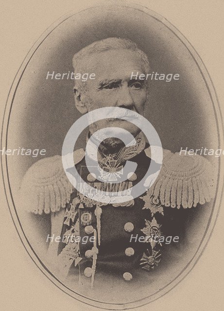 General Sergey Petrovich Buturlin (1803-1873), 1860s. Artist: Anonymous  