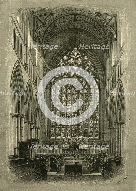 'Choir of the Cathedral', 1898. Creator: Unknown.