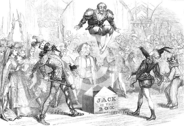 The Christmas Pantomimes: scene from "Jack in the Box" at Drury-Lane Theatre, 1874. Creator: Unknown.