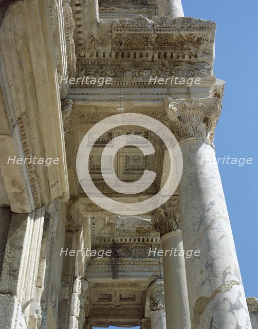 Library of Celsus, Ephesus, Anatolia, Turkey, 2nd century (1999). Creator: Unknown.