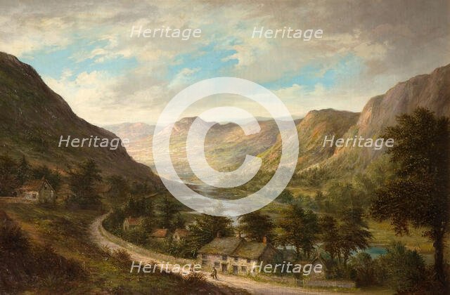 Elan Valley, Radnorshire, 1893. Creator: William R. Stone.