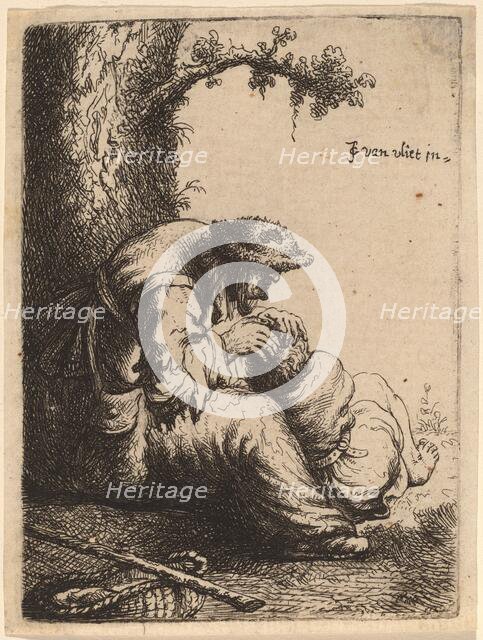 Beggar Woman Fleaing a Boy, 1632. Creator: Jan Georg van Vliet.