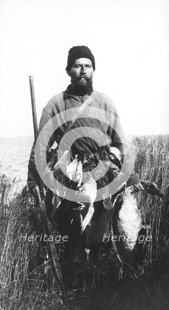 A type of hunter from the lower reaches of the Amur, 1909. Creator: Vladimir Ivanovich Fedorov.