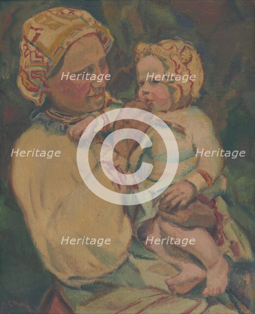 Sliacska Madonna, 1930-1935. Creator: Gustav Mally.