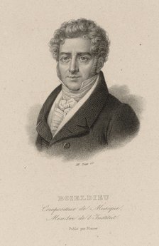 Portrait of the composer François-Adrien Boïeldieu (1775-1834), 1845.