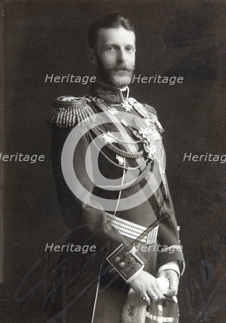 Grand Duke Sergei Alexandrovich of Russia, late 19th or early 20th century. Artist: Anon