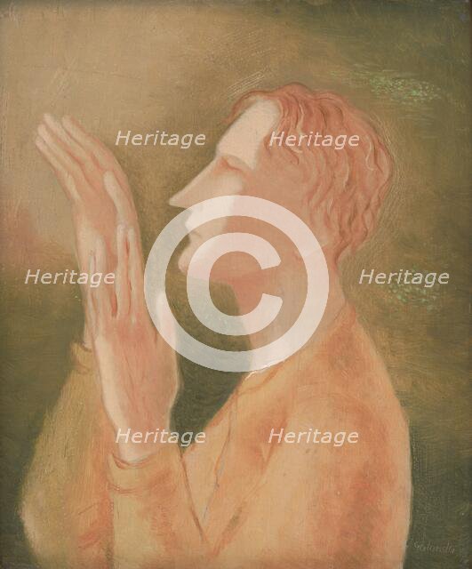 Blind Man, 1934. Creator: Mikulas Galanda.