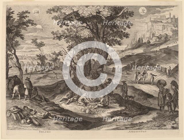 July and August, 1615. Creator: Aegidius Sadeler II.