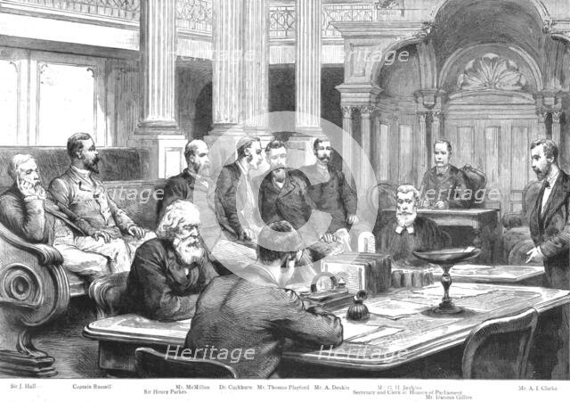 'Imperial Federation' in Australia-The recent meeting in Melbourne of Reresentatives of the various  Creator: Unknown.