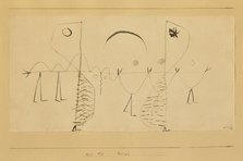 Brüder (Brothers), 1931. Creator: Klee, Paul (1879-1940).