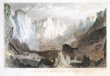 Carglaze tin mine, near St Austell, Cornwall, England, c1825, (1837). Artist: Unknown