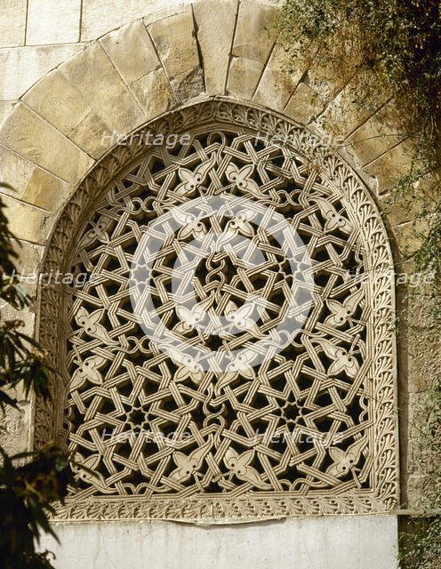 Window detail, Azam Palace, Damascus, Syria, Ottoman style, 1749-1752 (2001).  Creator: LTL.