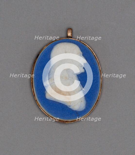 Cameo with Portrait of John Wesley, Burslem, Late 18th century. Creator: Wedgwood.