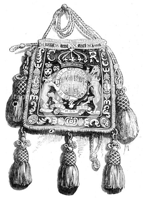 The Privy Purse of Catherine of Braganza, at Sizergh Hall, Westmorland, 1862. Creator: Unknown.