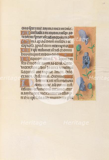 Hours of Queen Isabella the Catholic, Queen of Spain: Fol. 256r, c. 1500. Creator: Master of the First Prayerbook of Maximillian (Flemish, c. 1444-1519); Associates, and.