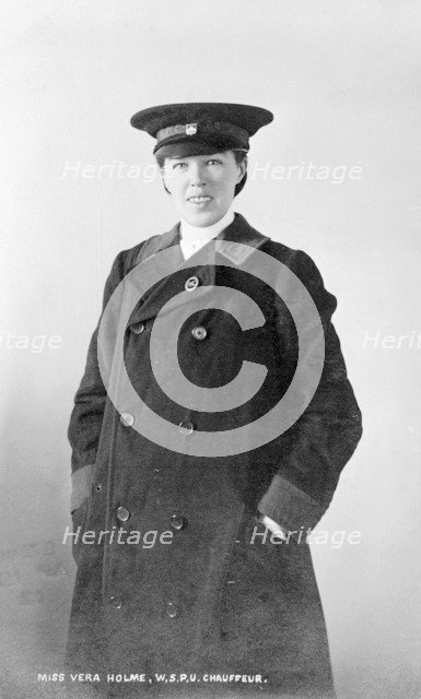 Vera Holme, 1909. Artist: Unknown