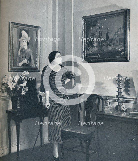 'A corner in the house of Lady Jowitt', 1934. Artist: Unknown.