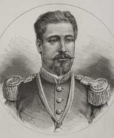 Hilarión Daza (1840-1894), Bolivian military and politician, 1878.  Creator: Tomás Carlos Capuz.