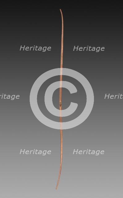 Wooden Bow, First Intermediate period- Dynasty 12, 2123-1914 BC. Creator: Unknown.