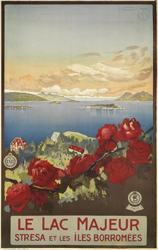Le lac Majeur, c1925. Creator: Borgoni, Mario (1869-1936).