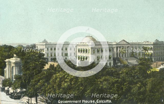 'Government House, Calcutta', 1900s. Creator: Unknown.