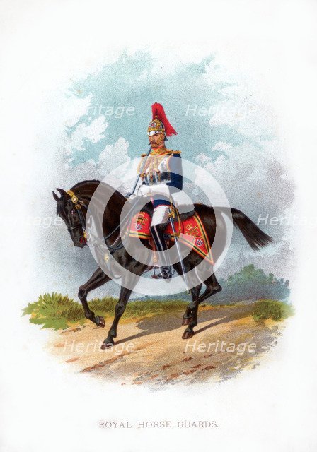 'Royal Horse Guard', 1888. Artist: Unknown