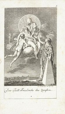 Illustration for 'Six Great Events of the Last Decade', 1791. Creator: Daniel Nikolaus Chodowiecki.