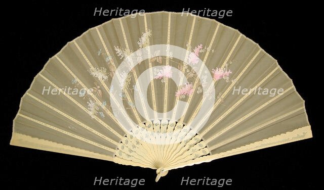 Fan, Japanese, 1880-89. Creator: Unknown.