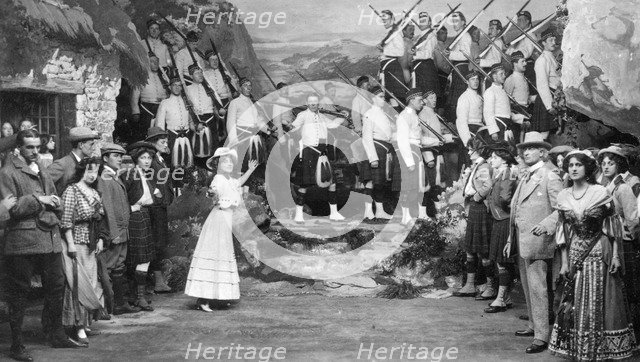 Performance of The Gay Gordons, c1907. Artist: Unknown