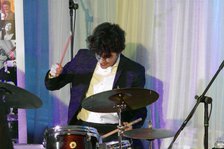 David Puime, Joan Fort Trio plus Vincent Herring, Watermill Jazz Club, Dorking, Surrey, 20 May 2025. Creator: Brian O'Connor.