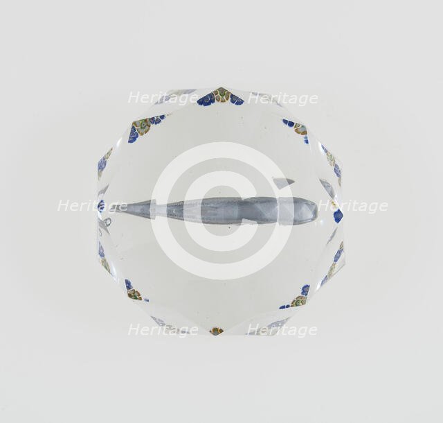 Paperweight, France, Mid 19th century. Creator: Saint-Louis Glassworks.